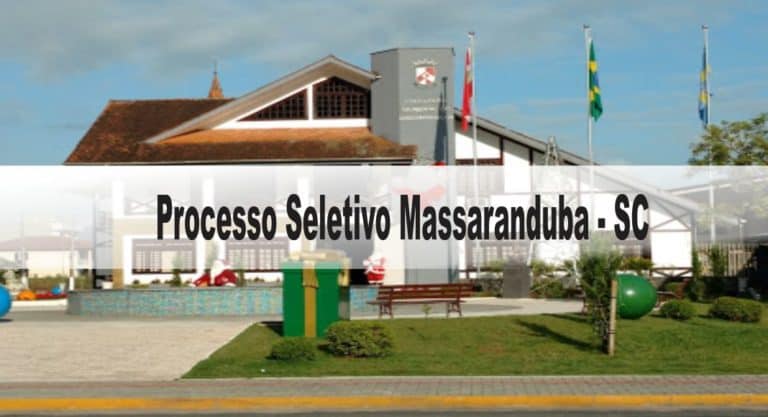 Processo Seletivo Massaranduba SC Processo Seletivo Massaranduba SC