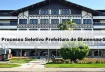 Processo Seletivo Prefeitura de Blumenau-SC