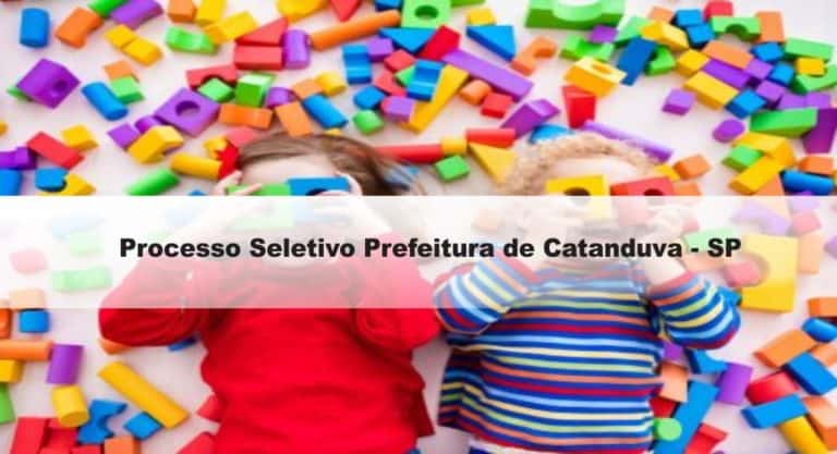 Processo Seletivo Prefeitura de Catanduva (SP)- Educação: Provas dia 10/01/21 Processo Seletivo Prefeitura de Catanduva (SP)- Educação: Provas dia 10/01/21