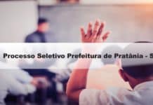 Processo Seletivo Prefeitura de Pratânia-SP