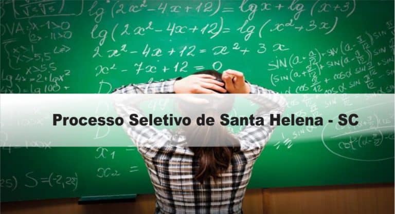Processo Seletivo Prefeitura de Santa Helena – SC: Inscrições abertas Processo Seletivo Prefeitura de Santa Helena – SC: Inscrições abertas