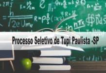 Processo Seletivo Prefeitura de Tupi Paulista (SP)