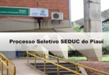 Processo Seletivo SEDUC do Piauí