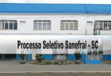 Processo Seletivo Sanefrai SC