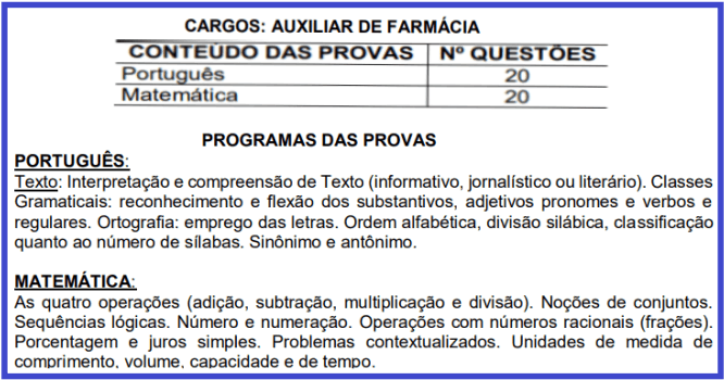 Concurso Prefeitura de Cristina MG: Inscrições abertas provas objetivas 1 26 - Concurso Prefeitura de Cristina MG: Inscrições abertas
