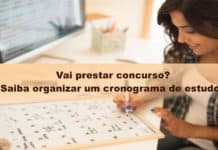 Vai prestar concurso? Saiba organizar um cronograma de estudos