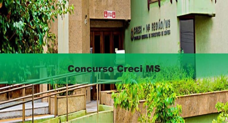 Concurso Creci MS: Inscrições encerradas Concurso Creci MS: Inscrições encerradas