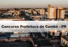 Concurso Prefeitura de Cambé - PR