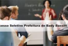 Processo Seletivo Prefeitura de Bady Bassitt - SP