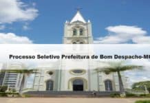 Processo Seletivo Prefeitura de Bom Despacho-MG