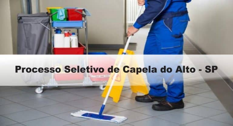 Processo Seletivo Prefeitura de Capela do Alto – SP: Inscrições encerradas Processo Seletivo Prefeitura de Capela do Alto – SP: Inscrições encerradas