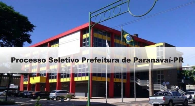 Processo Seletivo Prefeitura de Paranavaí-PR Processo Seletivo Prefeitura de Paranavaí-PR