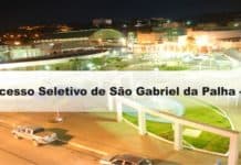 Processo Seletivo Prefeitura de São Gabriel da Palha - ES