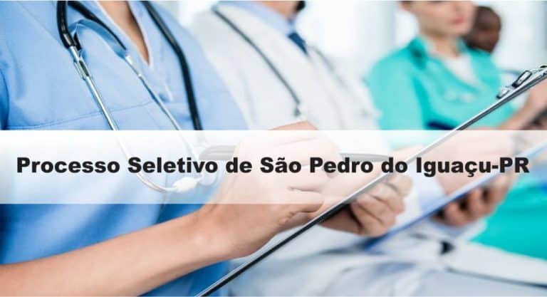 Processo Seletivo Prefeitura de São Pedro do Iguaçu-PR Processo Seletivo Prefeitura de São Pedro do Iguaçu-PR