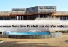 Processo Seletivo Prefeitura de Vazante-MG