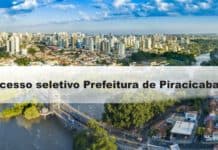 Processo seletivo Prefeitura de Piracicaba SP