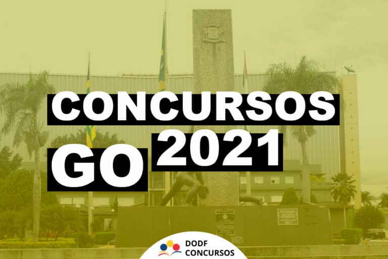 Concurso GO 2021: Principais concursos previstos para o GO em 2021 Concurso GO 2021: Principais concursos previstos para o GO em 2021