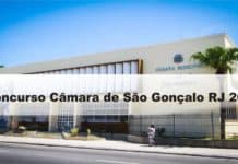 Concurso Câmara de São Gonçalo RJ 2021