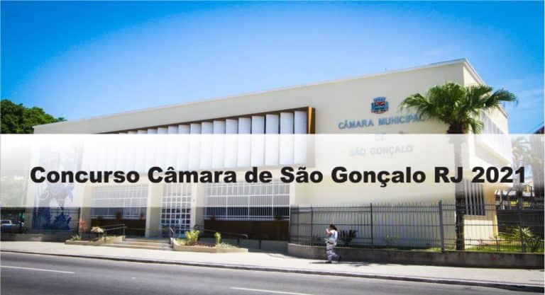 Concurso Câmara de São Gonçalo RJ 2021: Inscrições abertas com 74 vagas Concurso Câmara de São Gonçalo RJ 2021: Inscrições abertas com 74 vagas