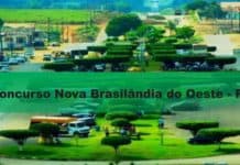 Concurso Nova Brasilândia do Oeste-RO 2020