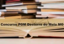 Concurso PGM Desterro do Melo MG