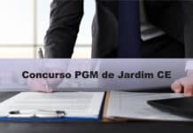 Concurso PGM de Jardim CE