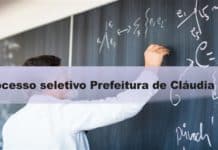 Processo seletivo Prefeitura de Cláudia - MT