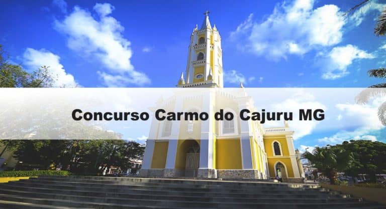 Concurso Carmo do Cajuru MG: Inscrições abertas. Veja! Concurso Carmo do Cajuru MG: Inscrições abertas. Veja!