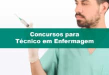 Concursos para Técnico em Enfermagem: para passar rápido