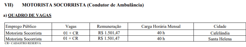 c7 - Processo Seletivo COSAMU: Inscrições encerradas!