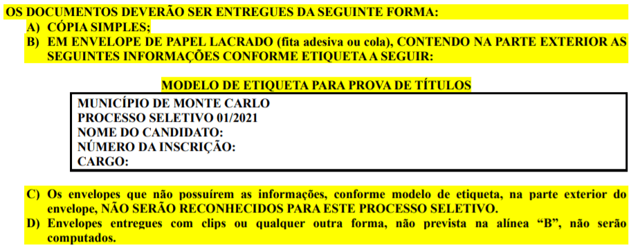 t1 4 - Processo Seletivo Prefeitura de Monte Carlo-SC: Salário de até R$ 16.452,45