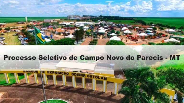 Processo Seletivo Prefeitura de Campo Novo do Parecis-MT: Inscrições encerradas Processo Seletivo Prefeitura de Campo Novo do Parecis-MT: Inscrições encerradas