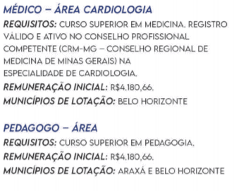 c3 6 - Concurso CEFET MG: Inscri&ccedil;&otilde;es encerradas