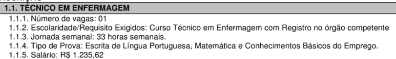 Concurso São Pedro do Turvo SP: Inscrições encerradas c1 4 - Concurso São Pedro do Turvo SP: Inscrições encerradas