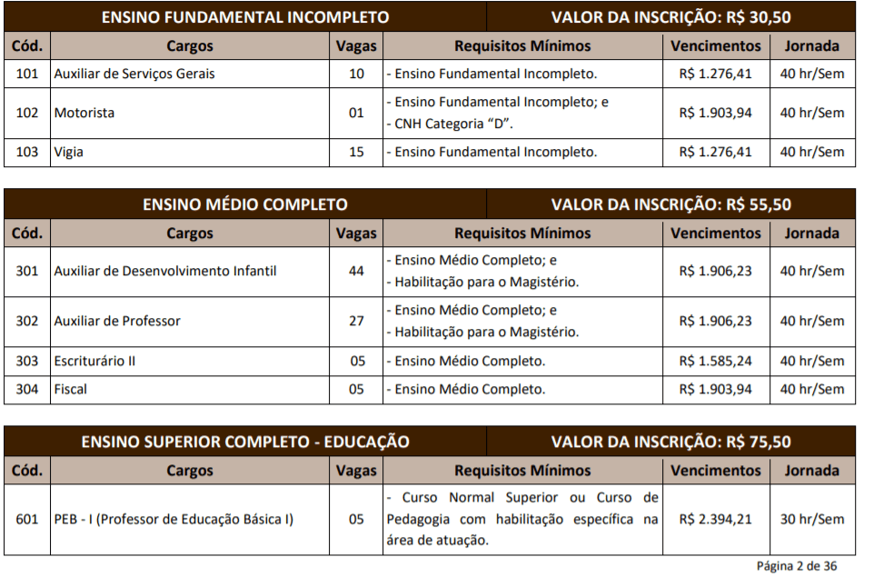Captura de tela 2022 01 31 143636 - Processo Seletivo Prefeitura de Ibi&uacute;na-SP: Inscri&ccedil;&otilde;es Abertas