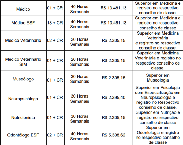 Captura de tela 2022 03 09 151429 - Concurso Público Prefeitura de Tubarão - SC: Inscrições encerradas