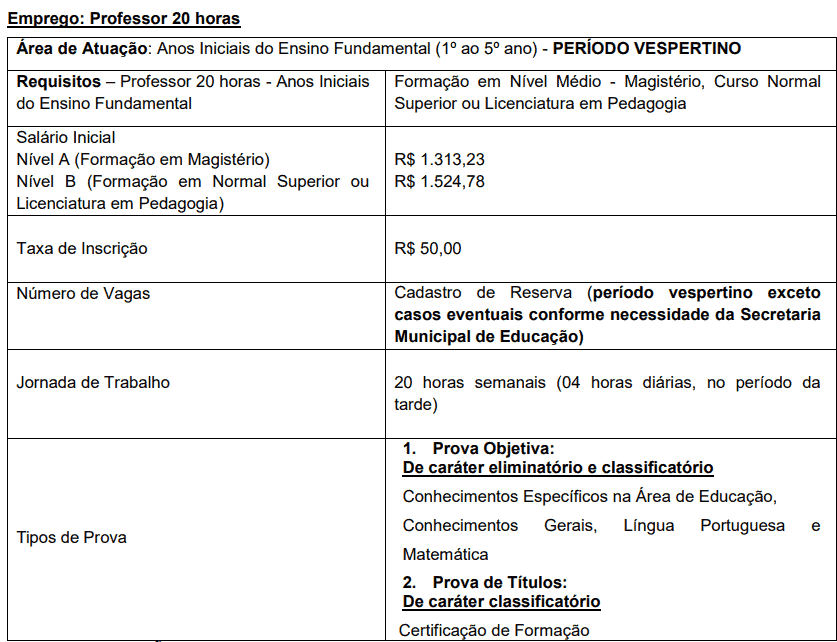 Captura de tela 2022 03 18 154051 - Concurso P&uacute;blico Prefeitura de Ponta Grossa PR: inscri&ccedil;&otilde;es encerradas
