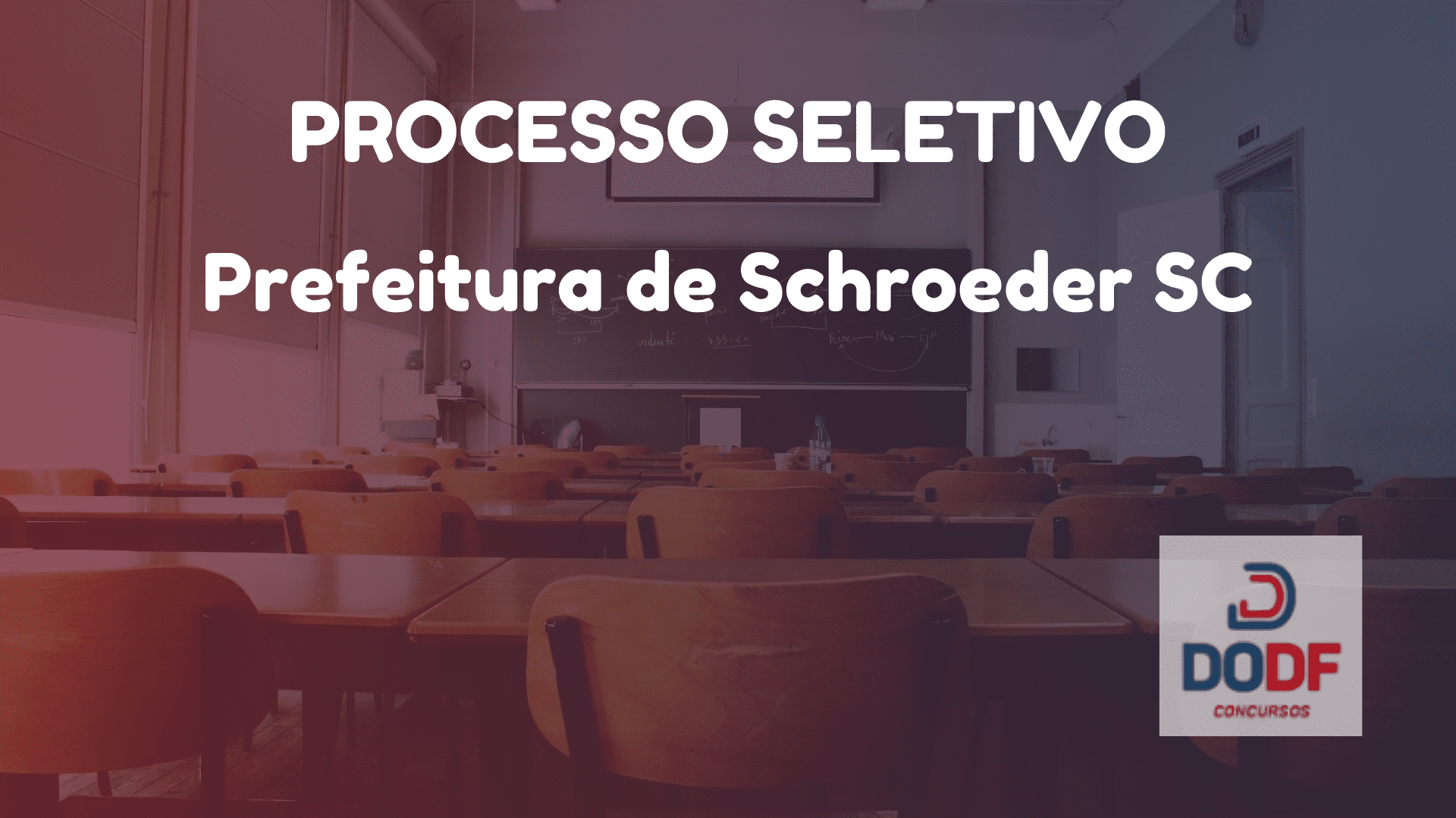 Processo Seletivo Prefeitura de Schroeder SC: Edital 2019 e Inscrições
